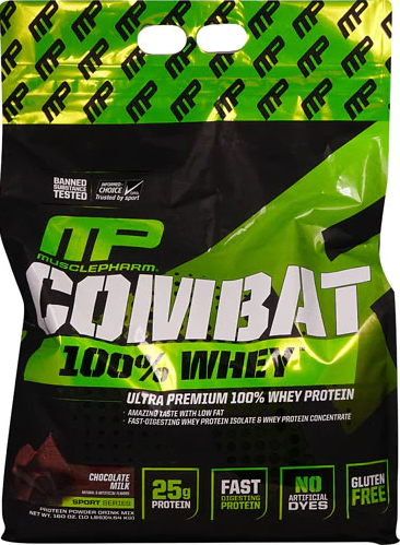 MusclePharm Combat 100% Whey Chocolate Milk -- 10 lbs