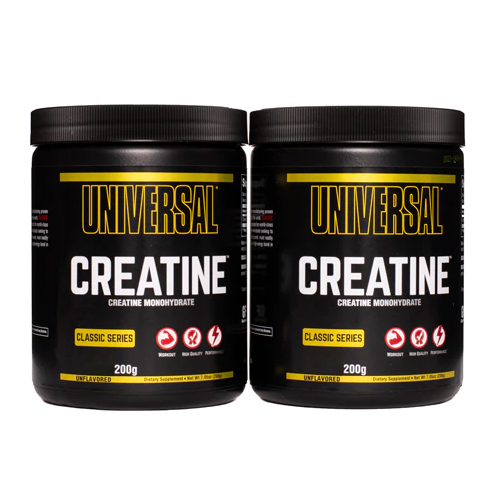 Universal Nutrition Creatine -- 200 g - 7.05 oz Each / Pack of 2