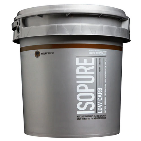 Nature's Best Isopure® Protein Powder Low Carb Dutch Chocolate -- 7.5 lbs